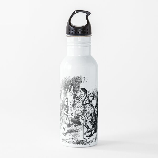 Alice in Wonderland | Dodo Presenting Thimble to Alice | Vintage Alice | Water Bottle