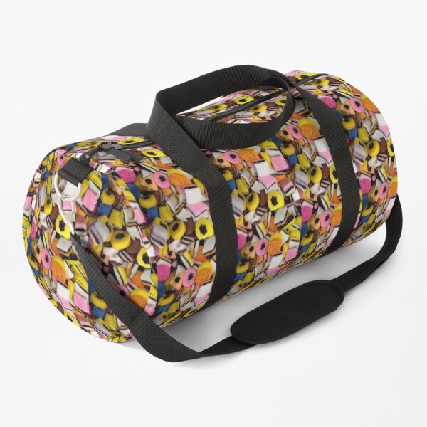 I love Licorice retro halloween licorice candy Duffle Bag