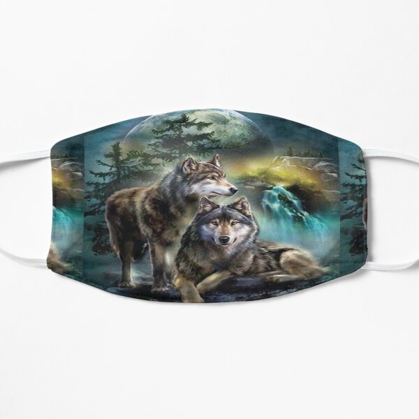 Wolf Fox Graphics Art Mask