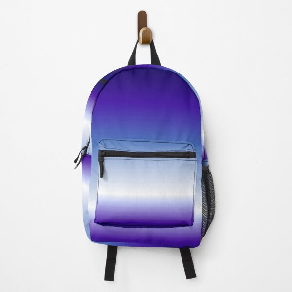 Item preview, preppy girly trendy abstract blue purple ombre designed and sold by LEILA ART SPACE.