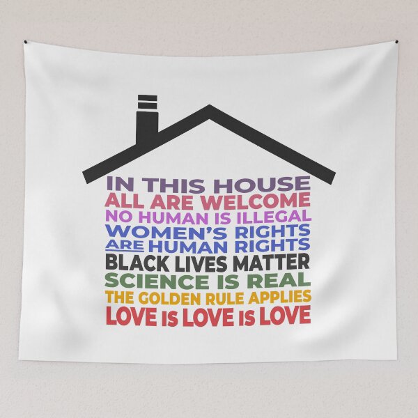 Item preview, In This House All Are Welcome designed and sold by SideStreetPress.