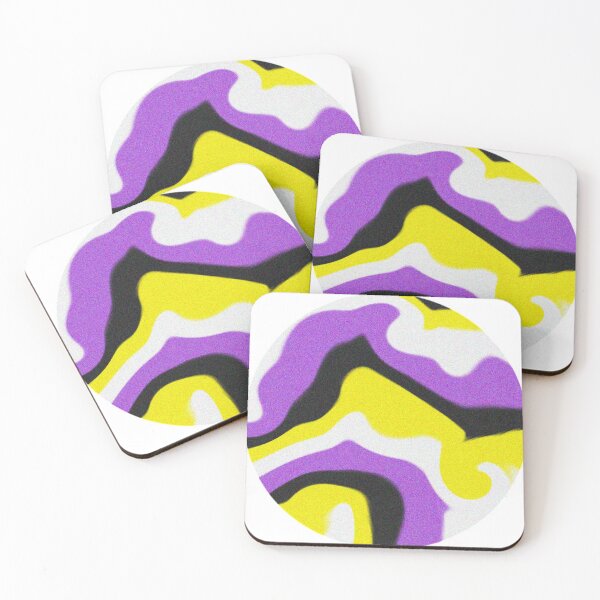 Item preview, Nonbinary Retro Swirl Flag designed and sold by SarahWilliams19.