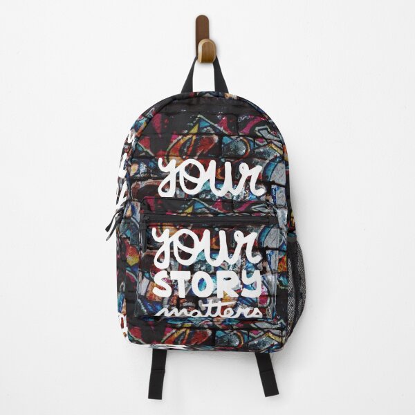 Item preview, 1980s colorful hip hop grunge your story matters graffiti  designed and sold by LEILA ART SPACE.