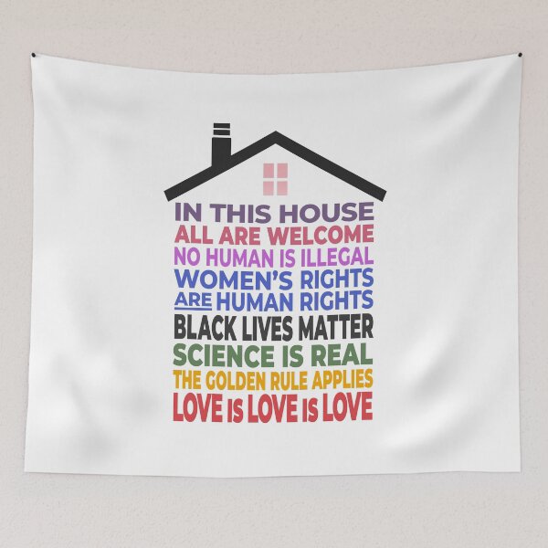 Item preview, In This House All Are Welcome designed and sold by SideStreetPress.