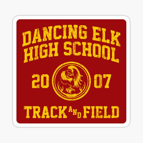 "Dancing Elk Track and Field (Juno)" Sticker for Sale by huckblade