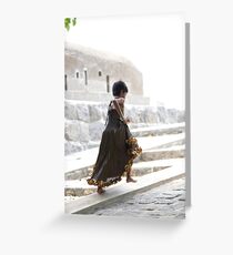 on the move Greeting Card