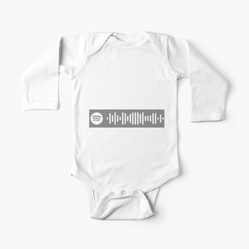 Look At Me Xxxtentacion Spotify Qr Code Baby One Piece By Orlaigh556x Redbubble - look at me xxtentacion roblox id code