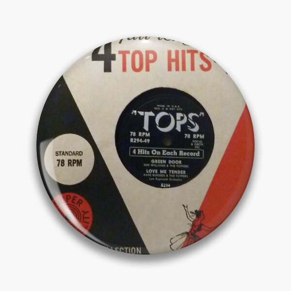 Item preview, Tops, Rockabilly, 78 rpm, Rock & Roll, Love Me Tender, Green Door, Dancers, Company sleeve, Hi Fi designed and sold by Vintaged.