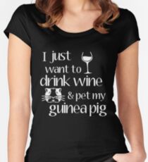 Guinea pig Fitted Scoop T-Shirt
