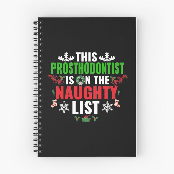 Item preview, This Prosthodontist is on the Naughty list Christmas Xmas designed and sold by losttribe.