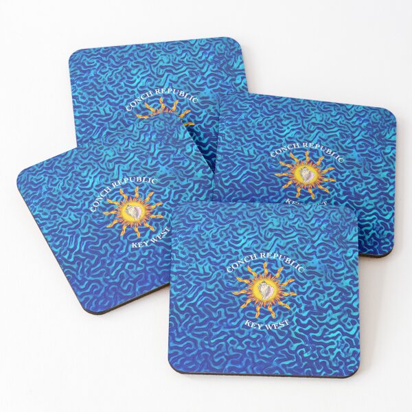 Item preview, Conch Republic on Brain Coral designed and sold by SouthbyKeyWest.