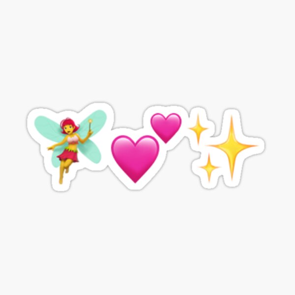 "fairy emojis" Sticker by siaaa Redbubble