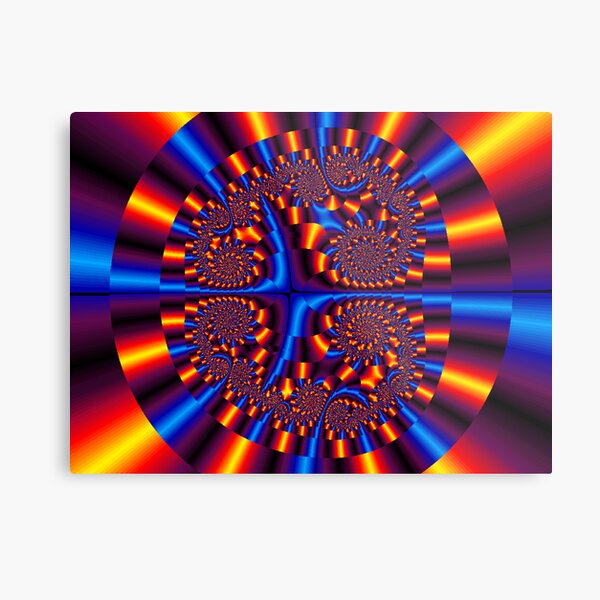 Bug Crosshairs Metal Print
