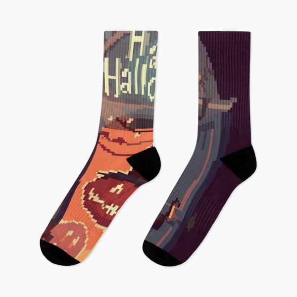 Item preview, Pixelated Happy Halloween designed and sold by HopeDetour.