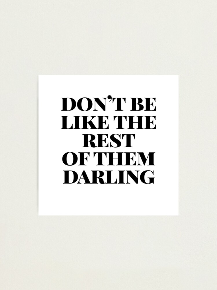 Alternate view of cute darling sticker Photographic Print