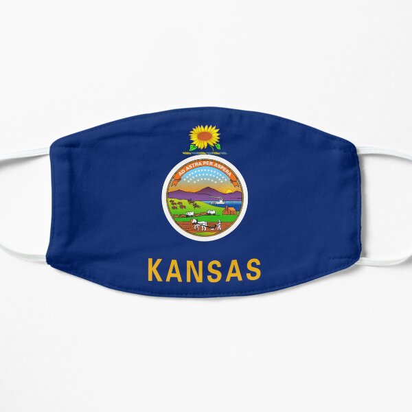 Flag of Kansas Mask