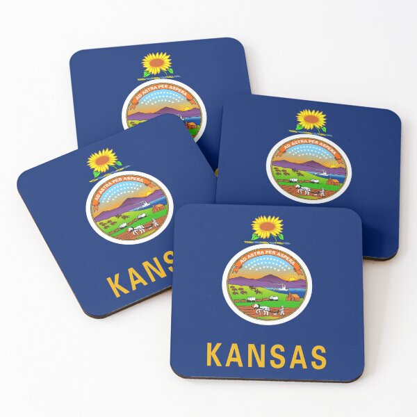 Item preview, Flag of Kansas designed and sold by brigadeiro.