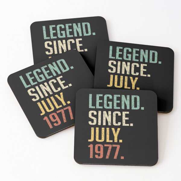 Item preview, Legend Since July 1977 43rd Birthday Gift 43 Years Old Vintage July 1977 designed and sold by Takatv.