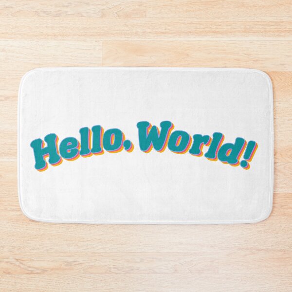 Item preview, Hello World designed and sold by kbrownie23.