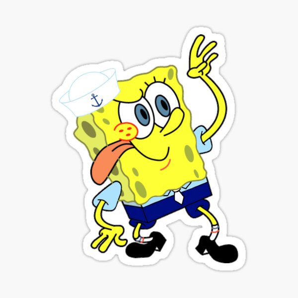 Sponge Bob Stickers | Redbubble