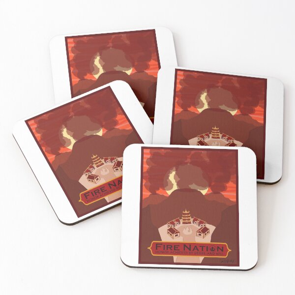Item preview, Fire Nation Travel Poster designed and sold by cass-ketch.