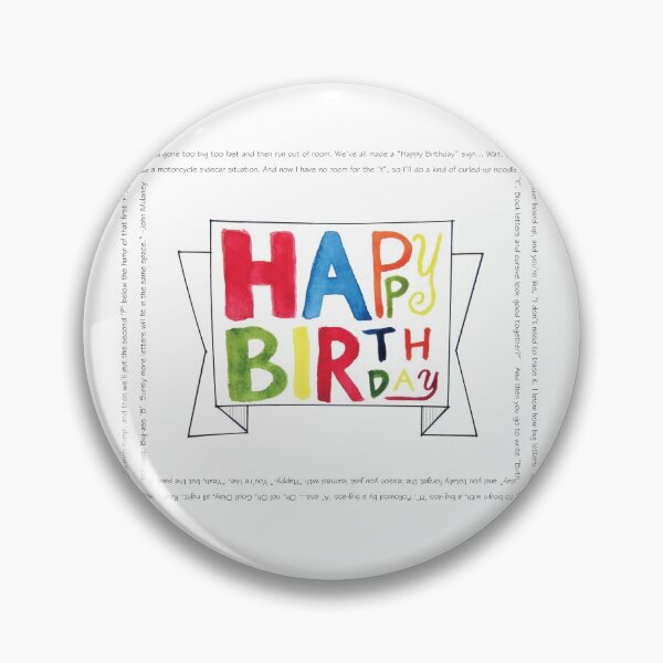 Item preview, John Mulaney Happy Birthday designed and sold by katiebilello.