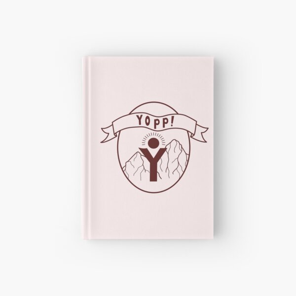 Pale Pink Yopp Logo Hardcover Journal