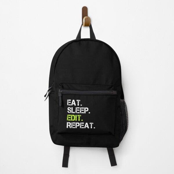 Item preview, Eat Sleep Edit Repeat  designed and sold by Stageystuff.