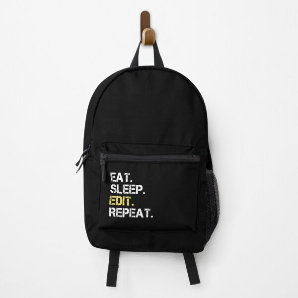 Item preview, Eat Sleep Edit Repeat  designed and sold by Stageystuff.