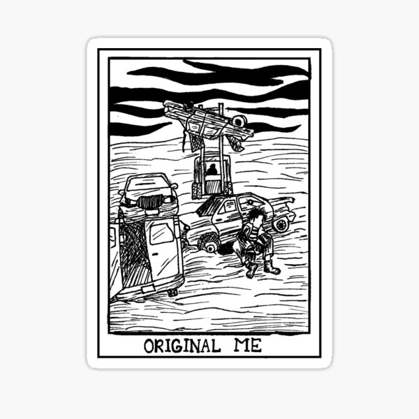 Item preview, Original Me Tarot Card designed and sold by NightmareCraftStudio.