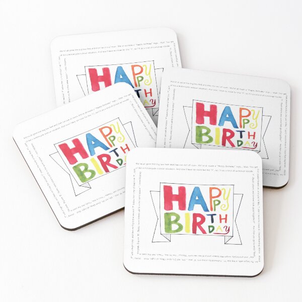 Item preview, John Mulaney Happy Birthday designed and sold by katiebilello.
