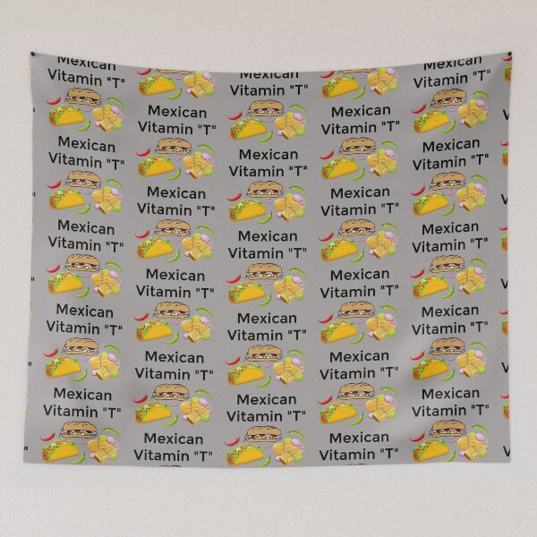 Item preview, Mexican Vitamin T designed and sold by Cool-Cat-POD.