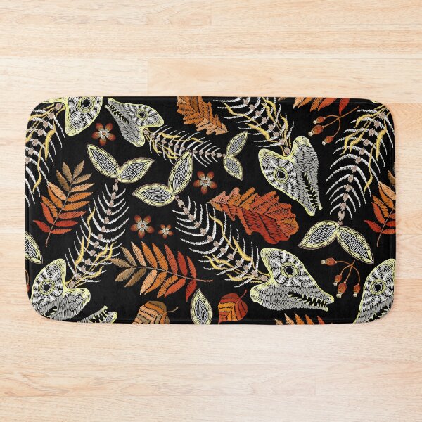 Item preview, Fish bone and autumn leaves designed and sold by matrioshka.