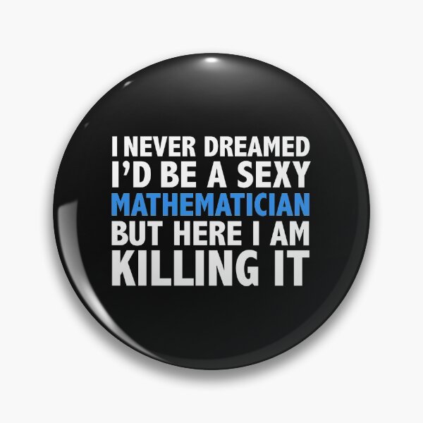Item preview, Never dreamt I'd be Sexy Mathematician but Killing it Math Graduation designed and sold by losttribe.
