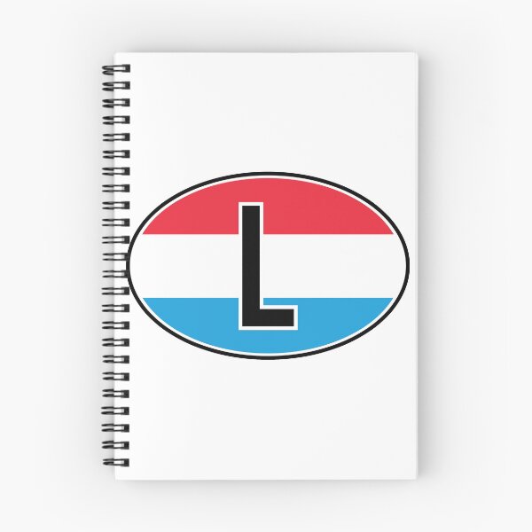 Item preview, Luxembourg International Vehicle Code designed and sold by travelwitheric.