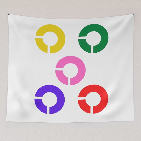 Item preview, quality circular colourful products designed and sold by morrismorgan.