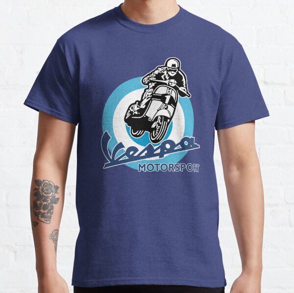 Vespa Racing, Shirt, Sticker, Hoodie, Mask Classic T-Shirt