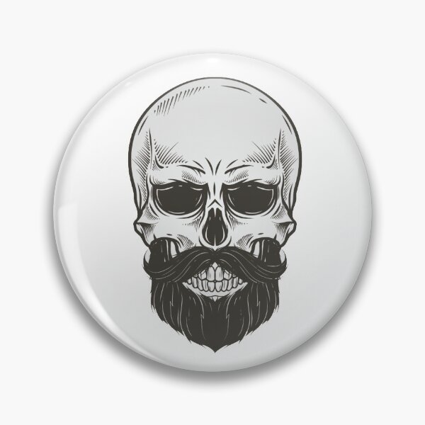 Item preview, skull barber  happy designed and sold by ART ilo.