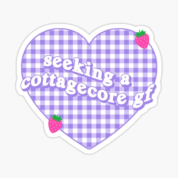 Item preview, seeking a cottagecore gf designed and sold by disco dottie.