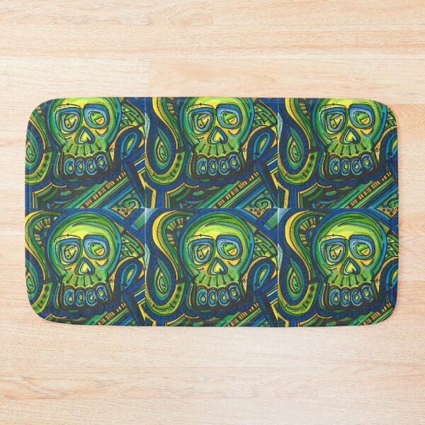 Item preview, Confused skull designed and sold by theclecticfunk.