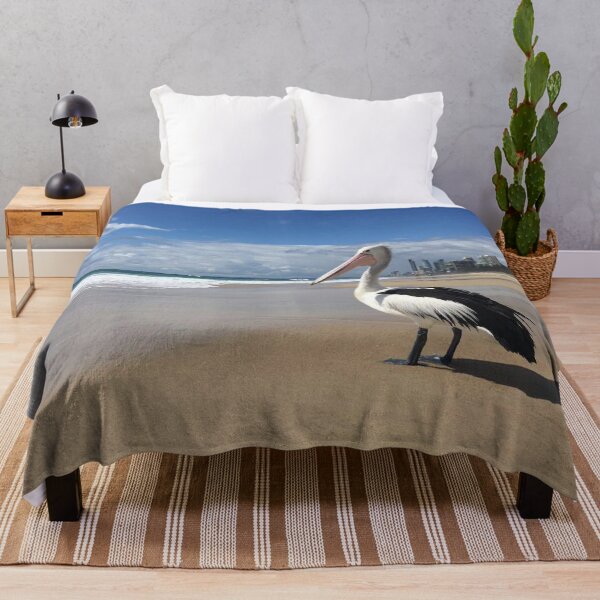 Item preview, Pelican At The Beach Photography Summer Time Fun designed and sold by NomYen ..