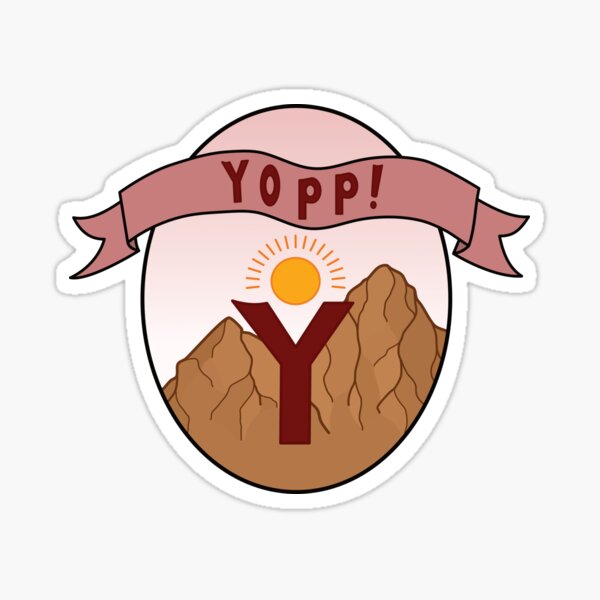 Full color Yopp Logo Sticker