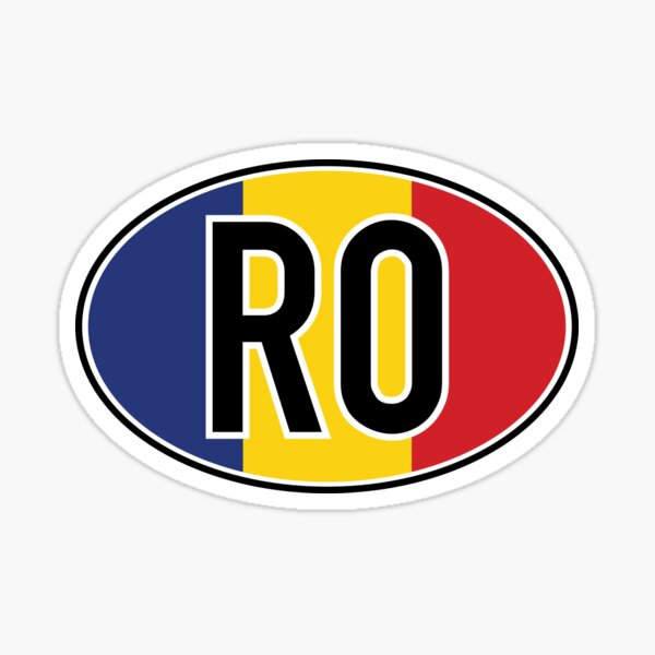 Item preview, Romania International Vehicle Code designed and sold by travelwitheric.