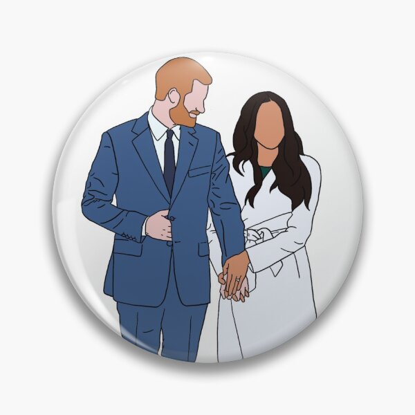 Item preview, Royal Engagement: Harry & Meghan designed and sold by mollydrawsstuff.