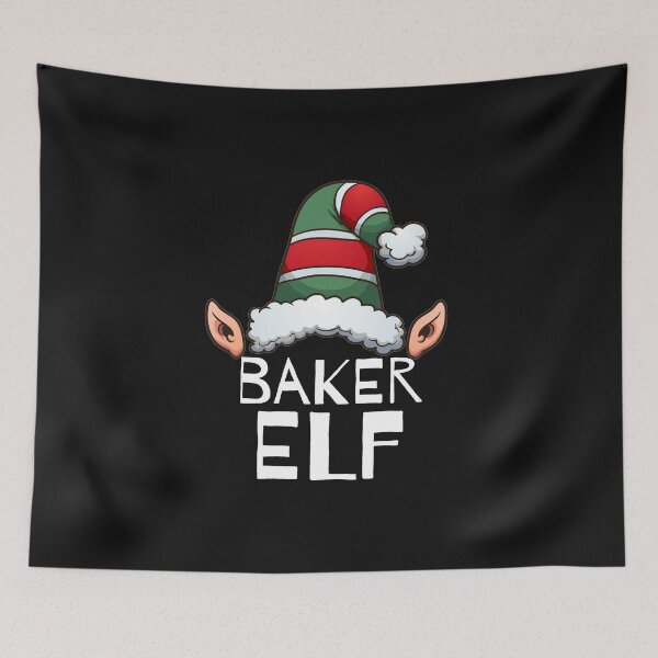 Item preview, Baker Elf Christmas Holidays Xmas Elves designed and sold by losttribe.