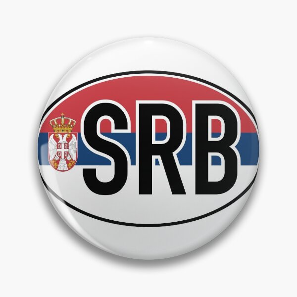 Item preview, Serbia International Vehicle Code designed and sold by travelwitheric.