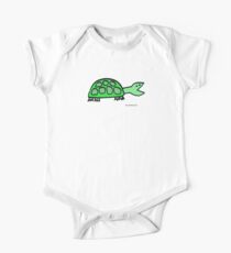 Body de manga corta para bebé Stock Tip Tortoise