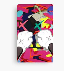 Kaws Paws Canvas Print