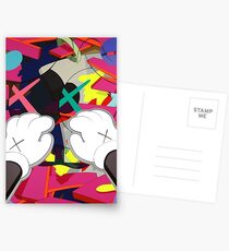 Kaws Paws Postcards