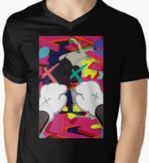 Kaws Paws V-Neck T-Shirt